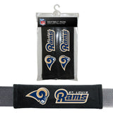 NFL St. Louis Rams Velour Seat Belt Pads 2 Pack by Fremont Die