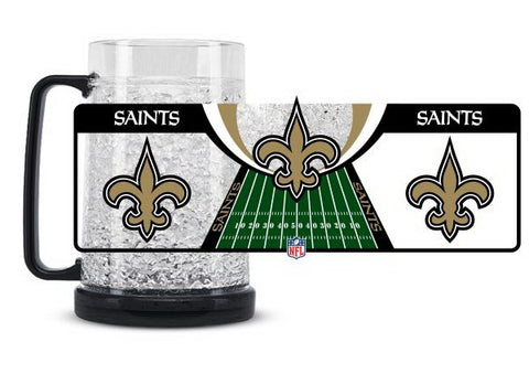 NFL New Orleans Saints 16oz Crystal Freezer Mug by Duck House