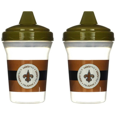 NFL New Orleans Saints Toddlers Sippy Cup 5 oz. 2-Pack by baby fanatic