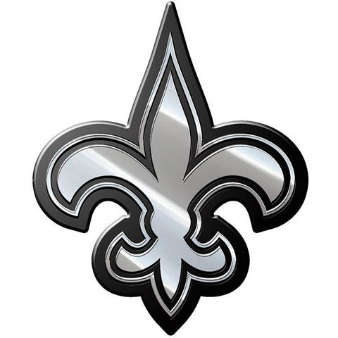 NFL New Orleans Saints 3-D Chrome Heavy Metal Emblem By Team ProMark