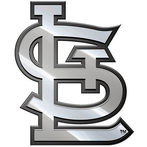 MLB St. Louis Cardinals 3-D Chrome Heavy Metal Emblem By Team ProMark