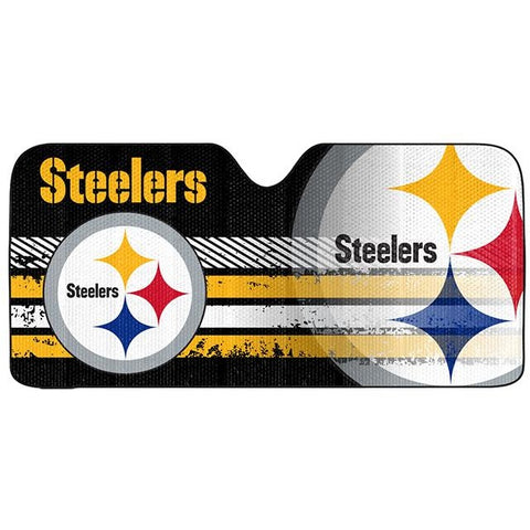 NFL Pittsburgh Steelers Automotive Sun Shade Universal Size by Team ProMark