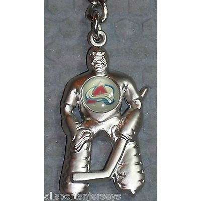 NHL Colorado Avalanche Hockey Player Key Chain Logo on Chest CONCORD Ind.
