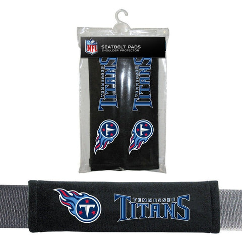 NFL Tennessee Titans Velour Seat Belt Pads 2 Pack by Fremont Die