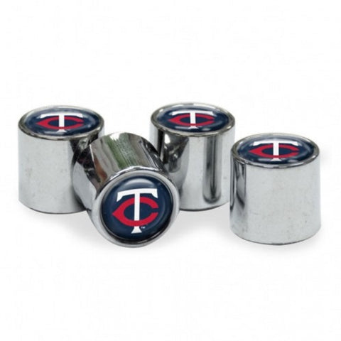 MLB Minnesota Twins Chrome Tire Valve Stem Caps by WinCraft