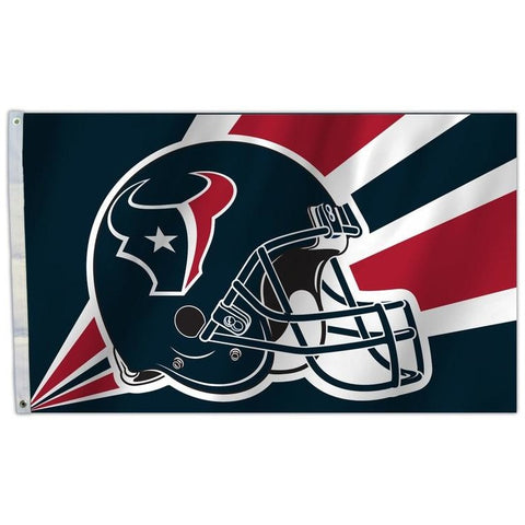 NFL 3' x 5' Team Helmet Flag Houston Texans by Fremont Die