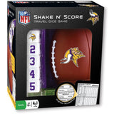 NFL Team Logo on Shake 'n Score Game by Masterpieces Puzzle Co.