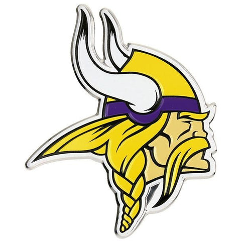 NFL Minnesota Vikings 3-D Color Logo Auto Emblem By Team ProMark