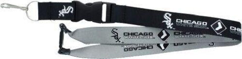 MLB Chicago White Sox Reversible Lanyard Keychain 23″ Long 3/4″ Wide by Aminco