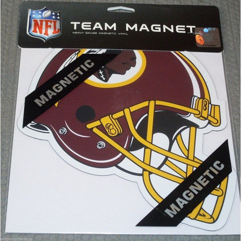 NFL Washington Redskins 8 Inch Auto Magnet Die Cut Helmet by Fremont Die
