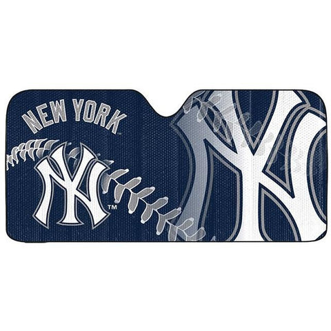 MLB New York Yankees Automotive Sun Shade Universal Size Team ProMark