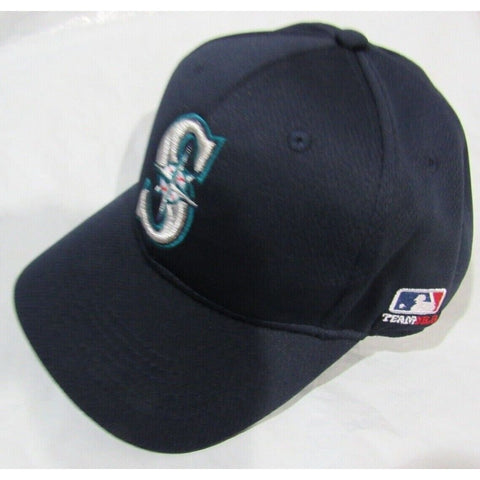 MLB Youth Seattle Mariners Raised Replica Mesh Baseball Cap Hat 350