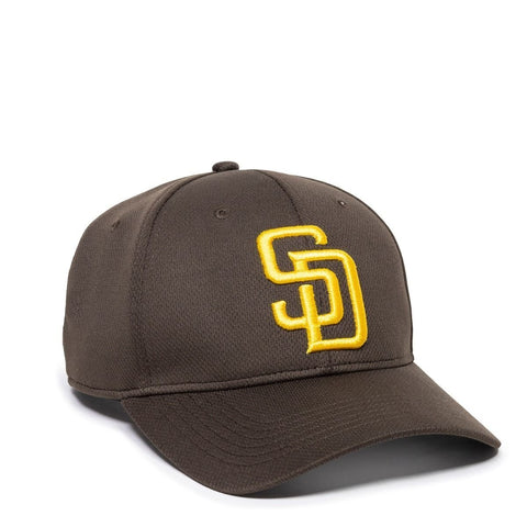 MLB Adult San Diego Padres Raised Replica Mesh Baseball Cap Hat 350