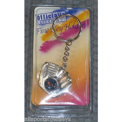 MLB Chrome Glove With Old Bird Logo in Palm Key Chain Baltimore Orioles CONCORD