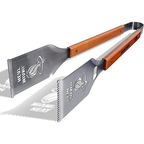 NBA Miami Heat Grill-A-Tong Stainless Steel BBQ Tongs