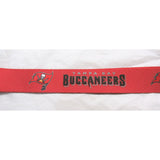 NFL Tampa Bay Buccaneers on Red Lanyard Detachable Keyring 23"X3/4" Aminco