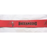 NFL Tampa Bay Buccaneers on Red Lanyard Detachable Keyring 23"X3/4" Aminco