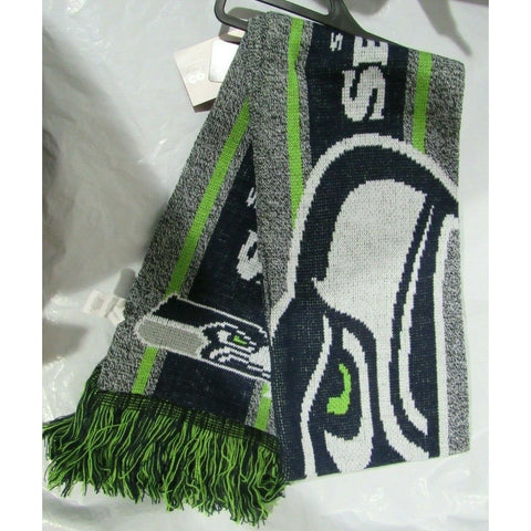 NFL Seattle Seahawks 2021 Gray Big Logo Scarf 64" by 7" by FOCO