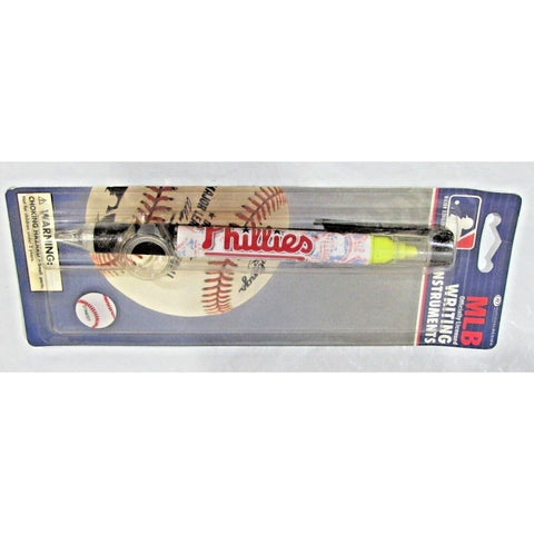 MLB Philadelphia Phillies White Pen and High Lighter by National Design