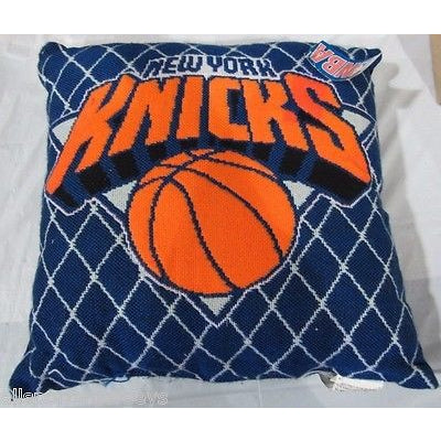 NBA NWT 20X20 JACQUARD PILLOW - NEW YORK KNICKS