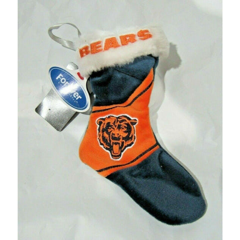 NFL Chicago Bears Embroidered 8″ Christmas Stocking Ornament