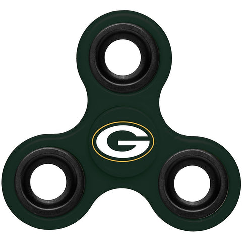 NFL Green Bay Packers 3-Way Fidget Spinner By Forever Collectibles