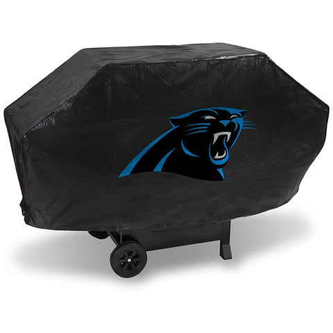 NFL Carolina Panthers 68 Inch Deluxe Vinyl Padded Grill Cover by Rico Industries