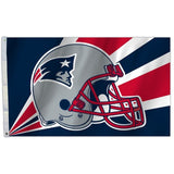 NFL 3' x 5' Team Helmet Flag New England Patriots by Fremont Die