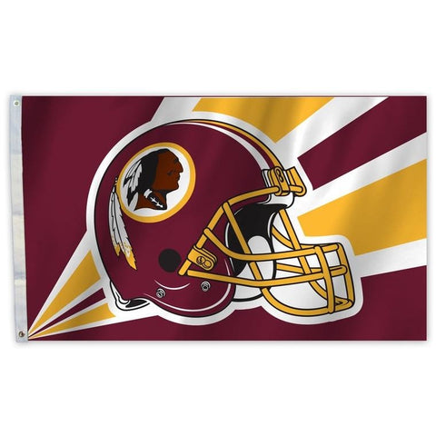 NFL 3' x 5' Team Helmet Flag Washington Redskins by Fremont Die