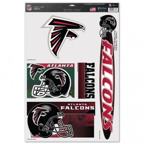 NFL Atlanta Falcons Ultra Decals Set of 5 By WINCRAFT