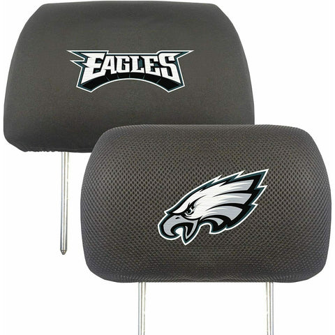 NFL Philadelphia Eagles Head Rest Cover Double Side Embroidered Pair by Fanmats