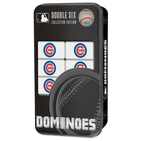 MLB Chicago Cubs White Dominoes Game by Masterpieces Puzzles