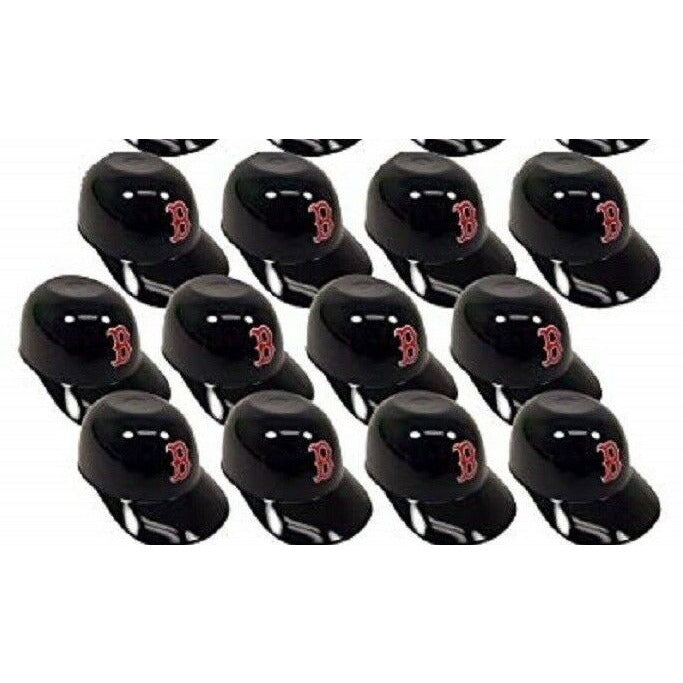 MLB Boston Red Sox Mini Batting Helmet Ice Cream Snack Bowls Lot of 24