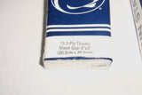 6 NCAA Penn State Nittany Lions 2 Logos on 4"x3"x1" Packaging 15 2-Ply Tissues