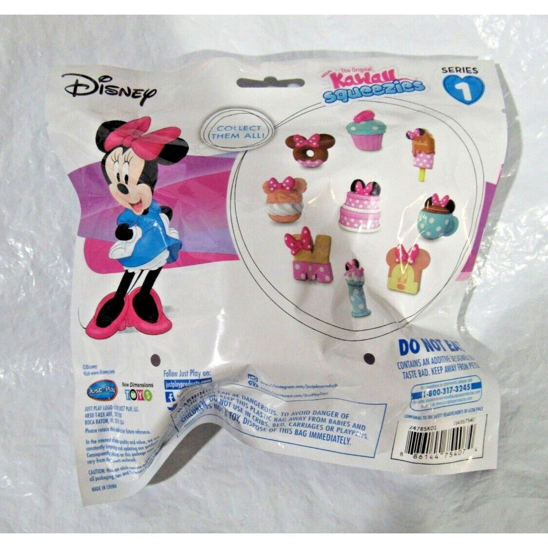 Disney Kawaii Squeezies Minnie Cream Puff Series 1 Ages 4+