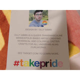 Let Me Be Perfectly Queer Pride Round Beach Towel 60" Diameter by Olly Gibbs