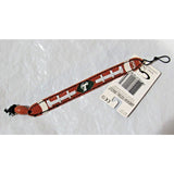 NCAA Tulane Green Wave Football Brown w/White Laces Bracelet by GameWear