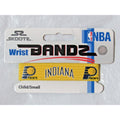NBA Indiana Pacers Yellow Wrist Band Bandz Officially Licensed Size Small Skootz