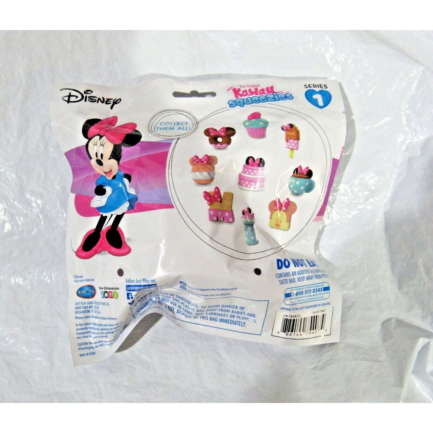 Disney Kawaii Squeezies Minnie Toast Series 1 Ages 4+