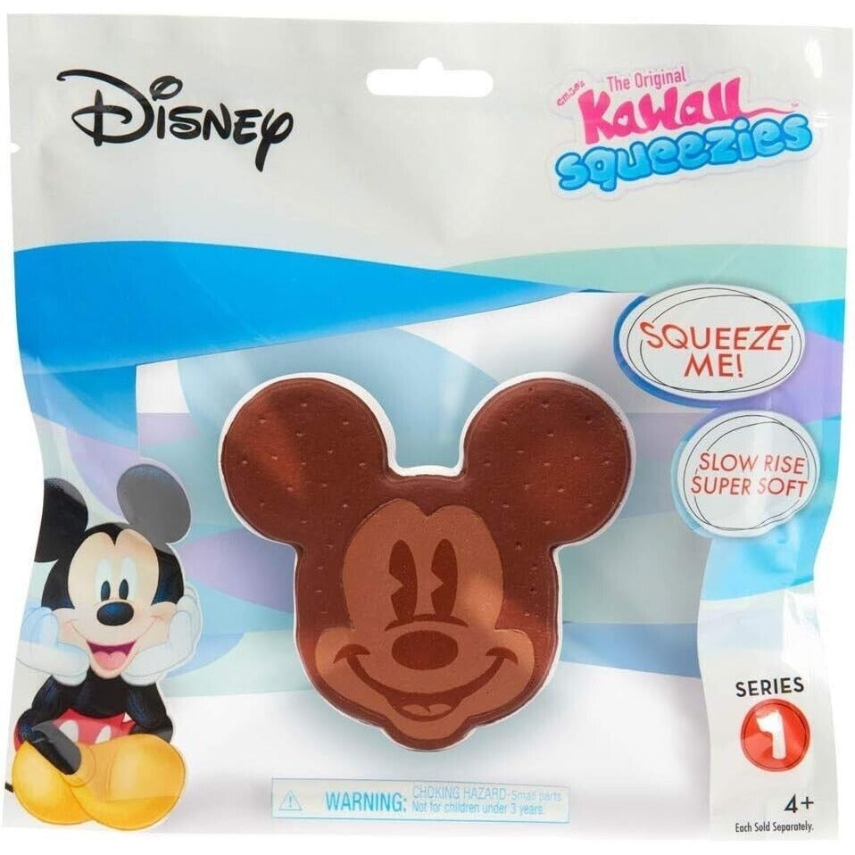Disney Kawaii Squeezies Mickey Mouse Ice Cream Sandwich Series 1 Ages 4+