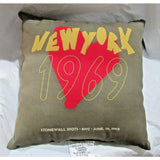 Stonewall Riots N.YC 1969 LGBTQ+ 17"x17"x8" Brown Toss Pillow by Target