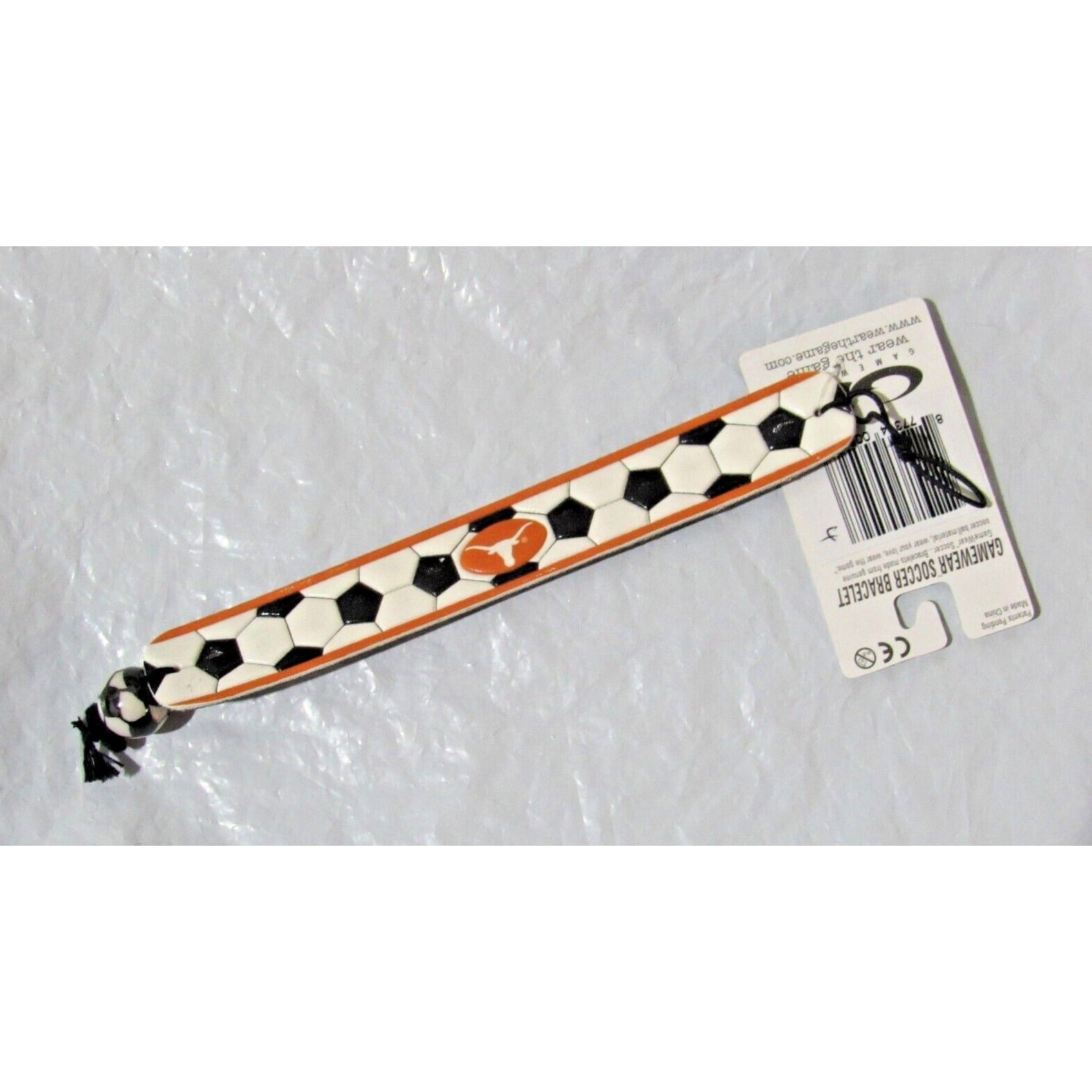 NCAA Texas Longhorns Soccer Ball Bracelet by GameWear