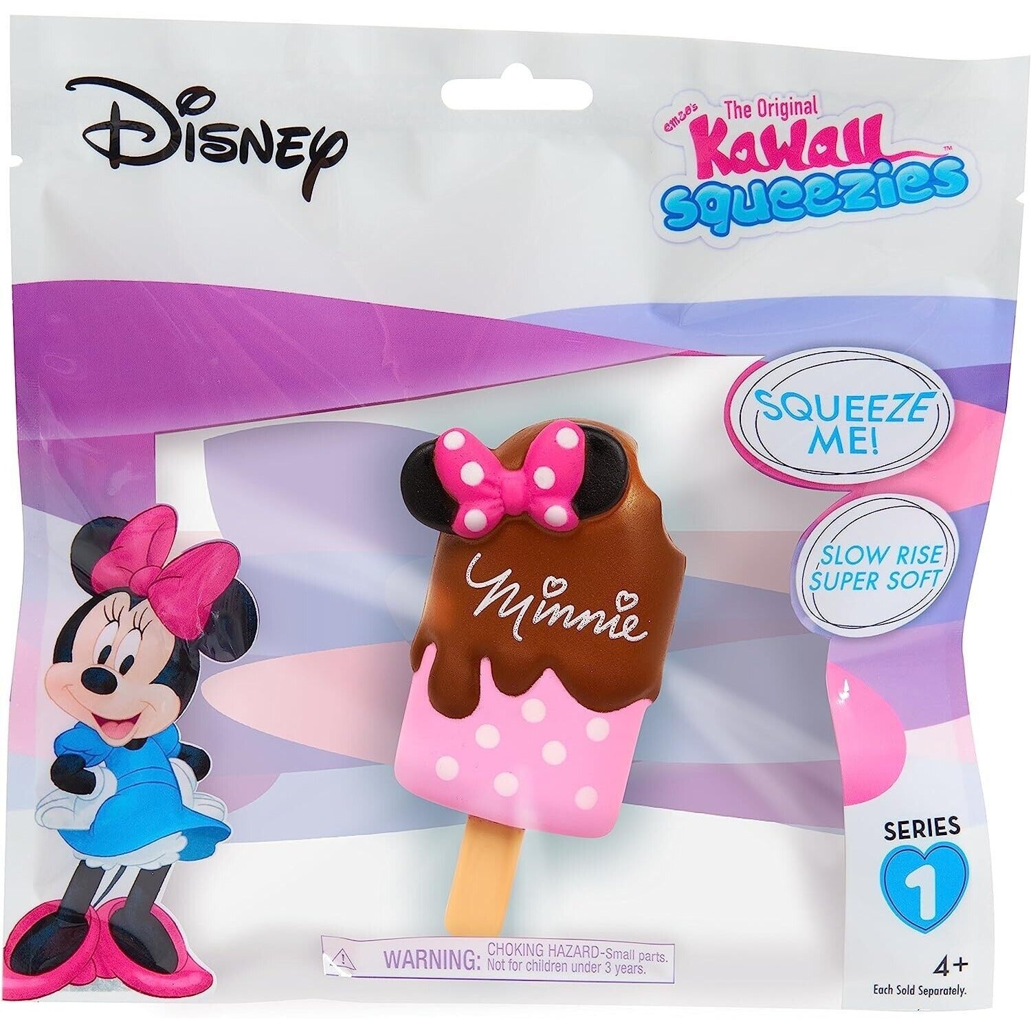 Disney Kawaii Squeezies Minnie Ice Cream Series 1 Ages 4+