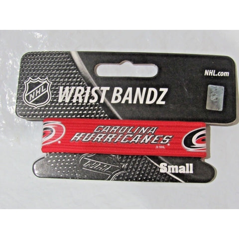 NHL Carolina Hurricanes Wrist Band Bandz Licensed Size Small by Skootz