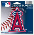 MLB Los Angeles Angels Logo on 4 inch Auto Magnet by WinCraft