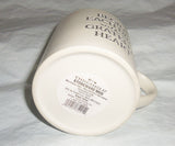 Begin Each Day with a Grateful Heart 16oz White Coffee Mug Threshold Stoneware