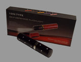 Lipstick Shaped Stun Gun with Flashlight Black by MagiCutlery
