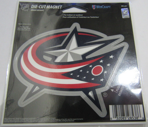 NHL Columbus Blue Jackets 4 inch Auto Magnet Die-Cut by WinCraft