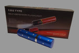 Lipstick Shaped Stun Gun with Flashlight Blue by MagiCutlery