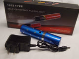 Lipstick Shaped Stun Gun with Flashlight Blue by MagiCutlery